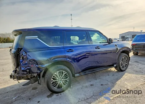 2025 Nissan Armada Sl from USA, damaged, VIN JN8AY3BB8S9102615